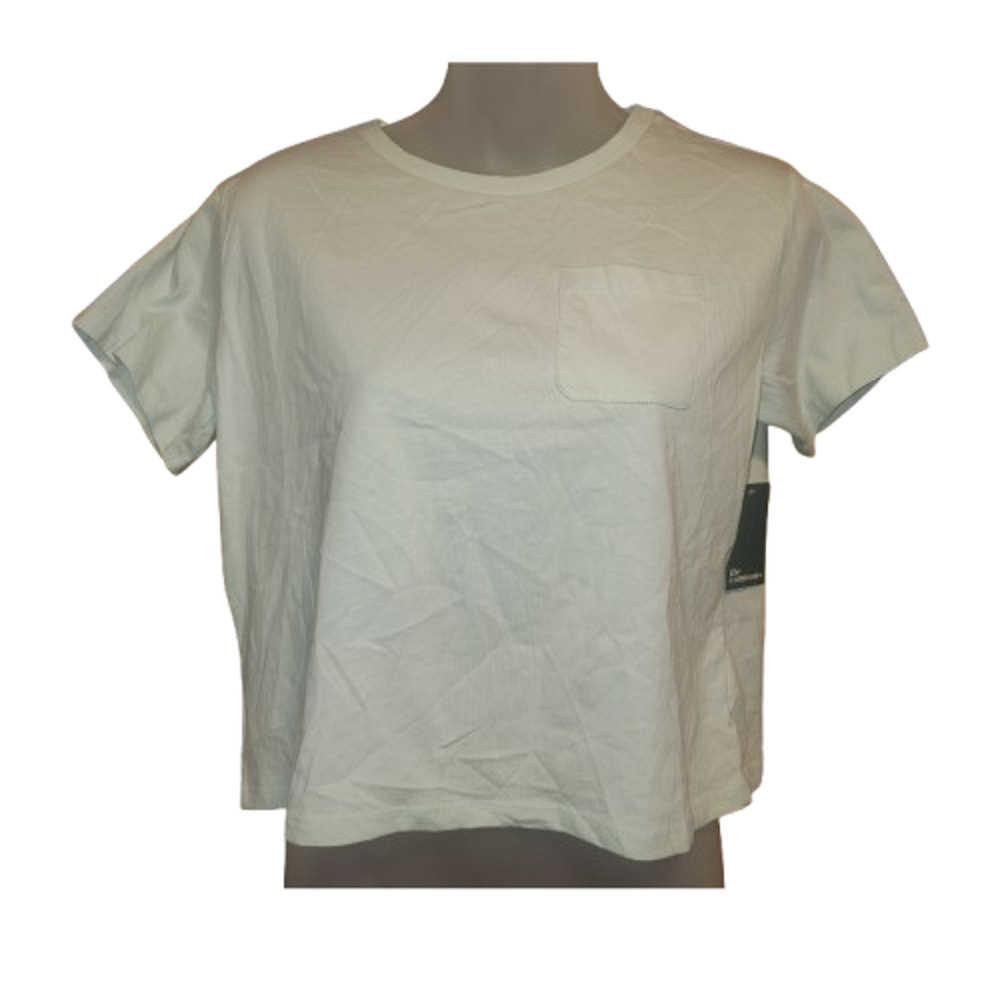 The Commons Women’s White Short Sleeve Pocket T Shirt Size L (12‑14) BG25